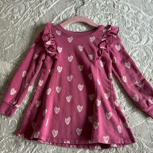Splendid Ruffle Heart Dress (2T)